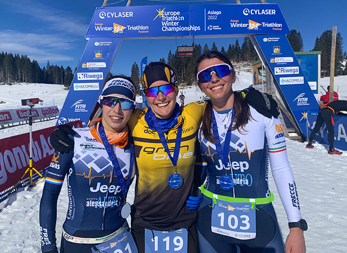 Pesavento e Mairhofer vincono il Winter Duathlon di Asiago 4^ tappa Circuito di Winter  