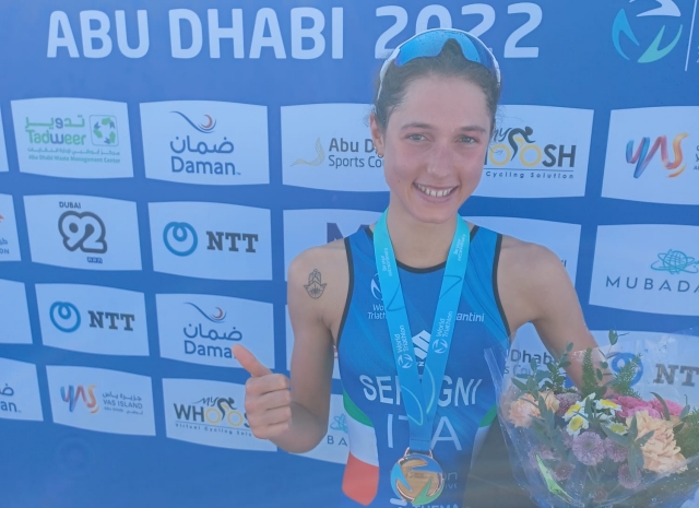 Bianca Seregni, bronzo ad Abu Dhabi