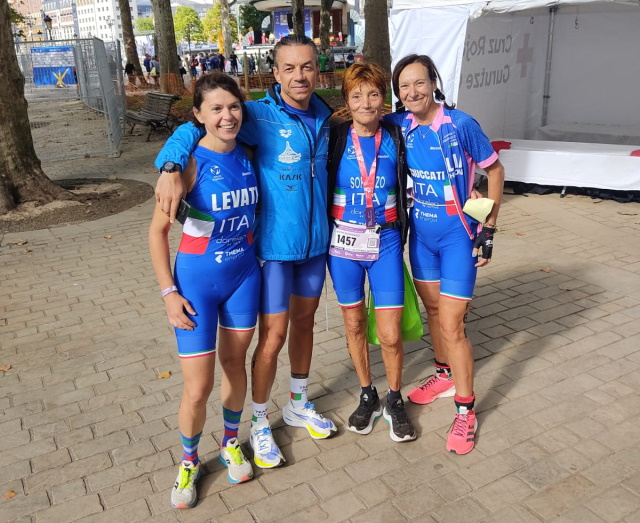 Mercati, Sciuccati e Soranzo campioni europei Age Group