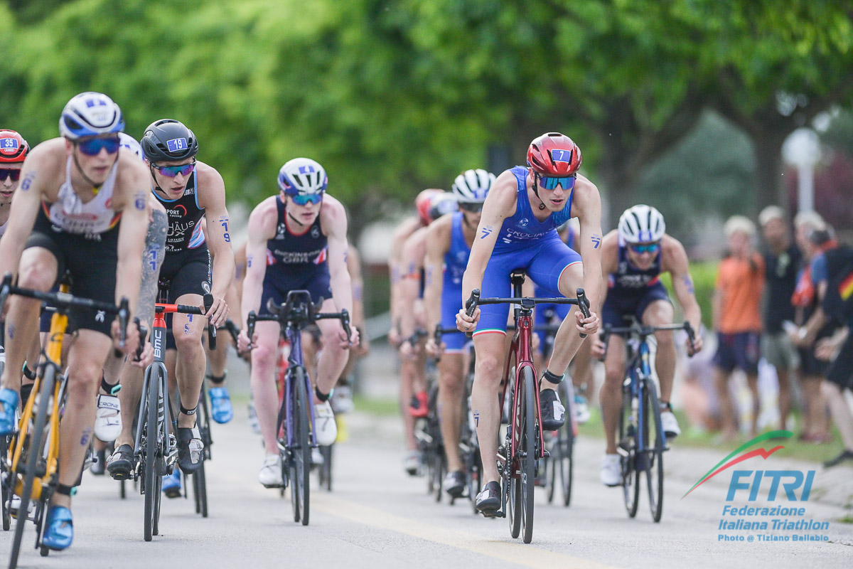 Europe Triathlon Cup Caorle, Crociani decimo. Vince Studer