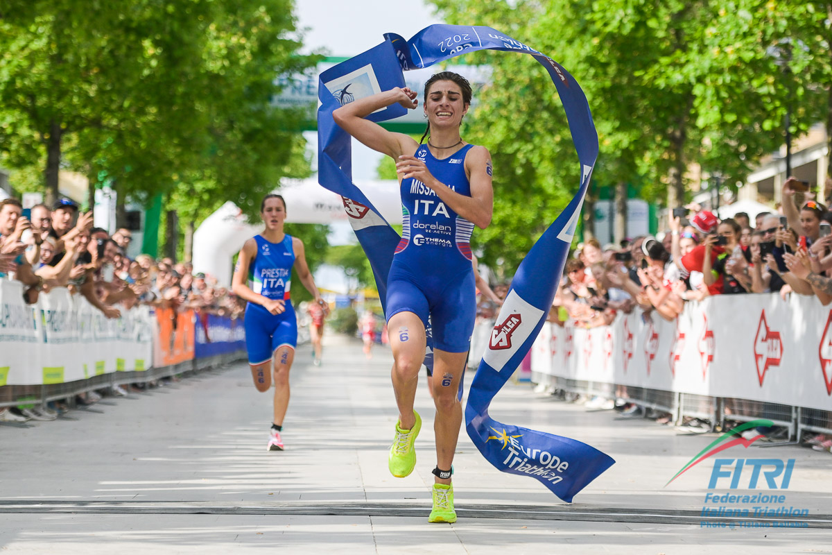 Doppietta Italia con Missaglia e Prestia nell'Europe Triathlon Cup