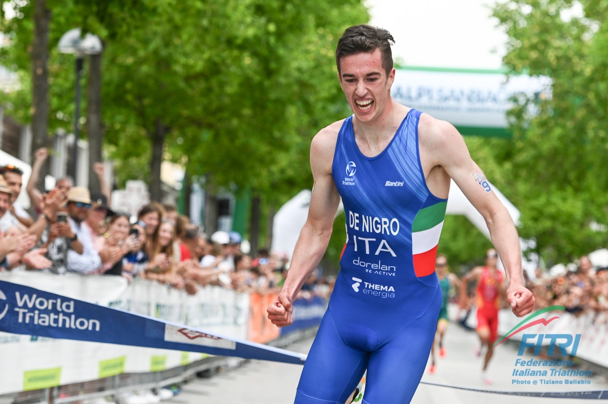 Euan De Nigro bissa l'Europe Triathlon Junior Cup di Caorle