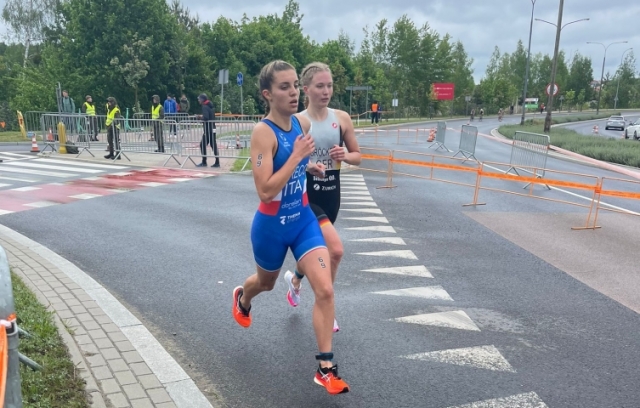 Europe Triathlon Championships, cinque Junior in finale