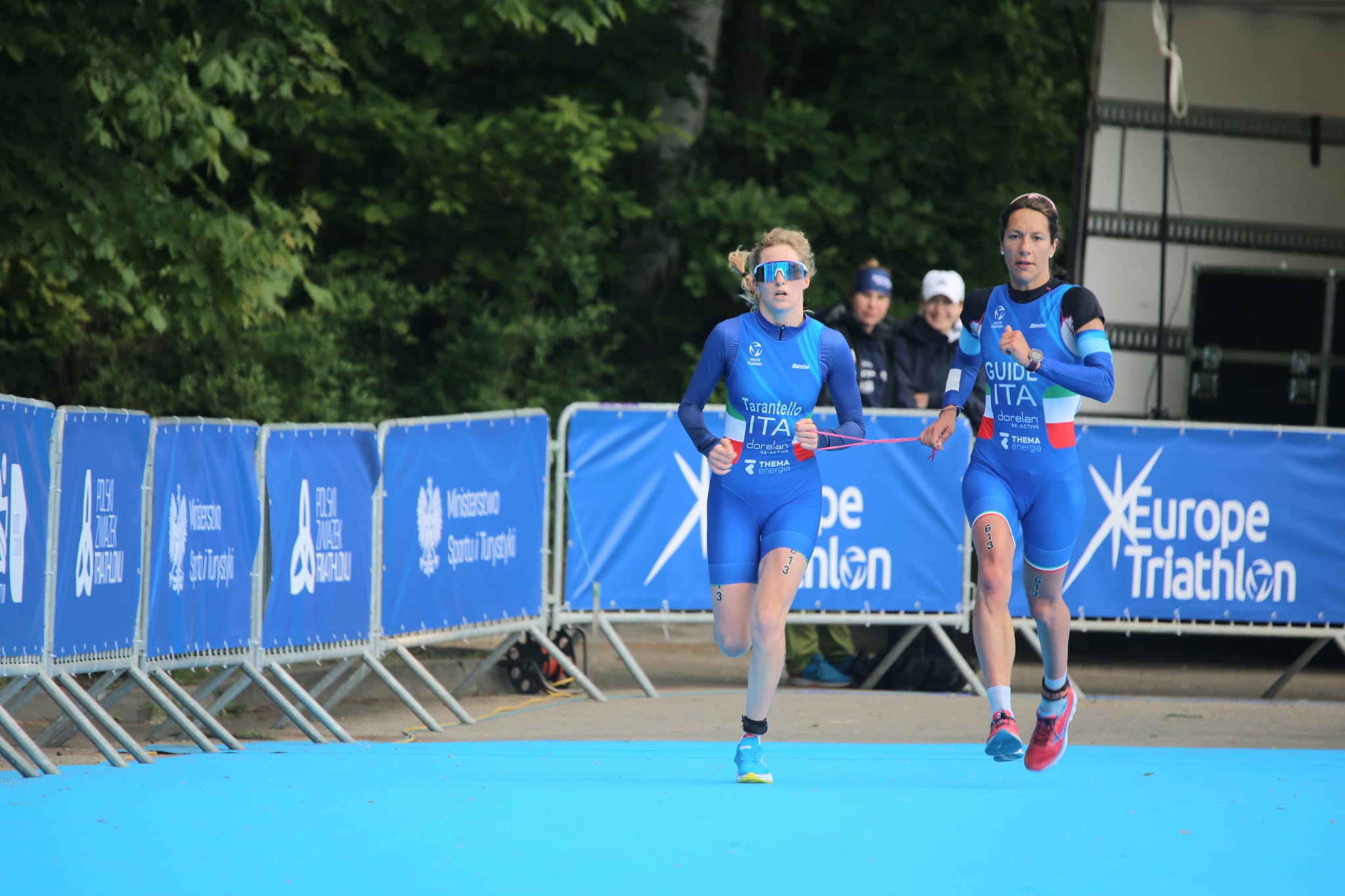 Trantello e Bonin Europei Paratriathlon 2022