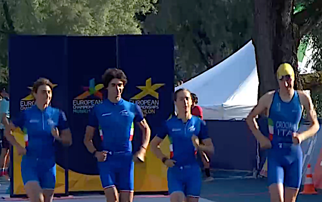 Mixed Relay Monaco, Italia undicesima