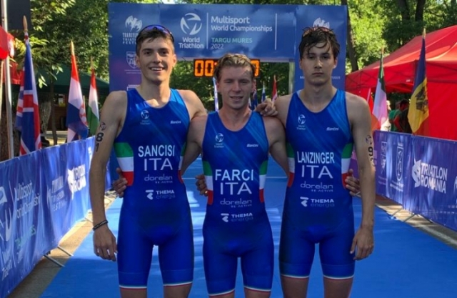 Tripletta azzurra negli Junior ai Mondiali di Triathlon Cross