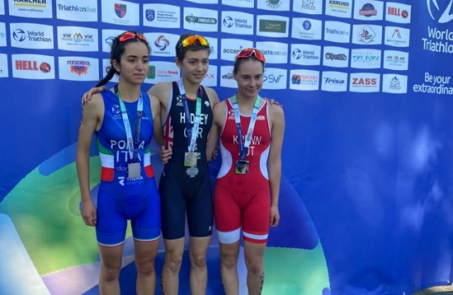 Chiara Porta d'argento ai Mondiali Junior di Triathlon Cross