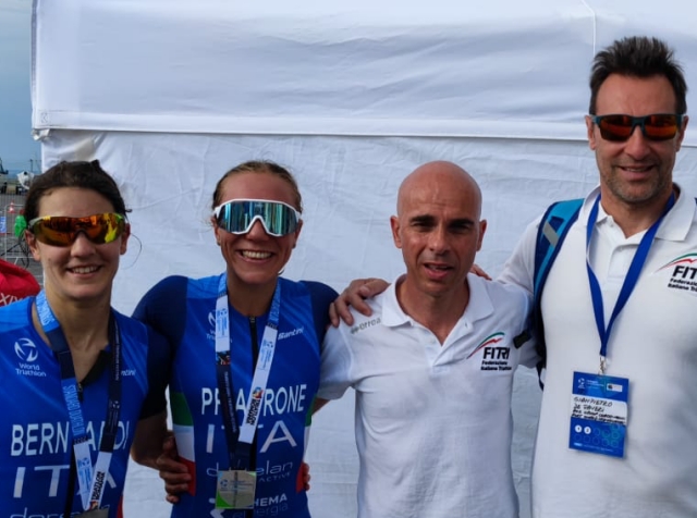 Duathlon iridato, Priarone ai piedi del podio