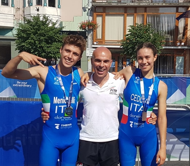 Duathlon Mixed Relay, gli Junior azzurri campioni del mondo