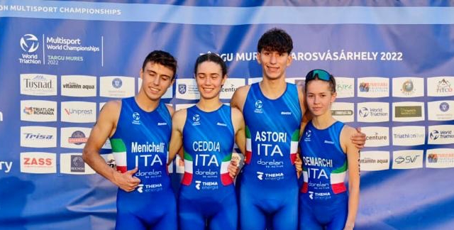 Duathlon Sprint Junior, Nicolò Astori campione del mondo 