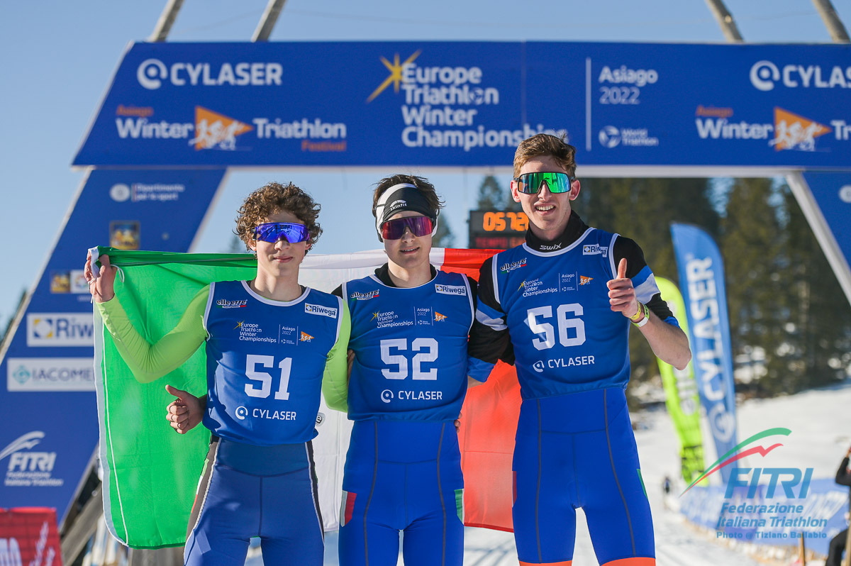 Europei Winter Asiago, 5 medaglie dai giovani con Under 23 e Junior. Nell’assoluto Pesavento 4° e Mairhofer 6^ 