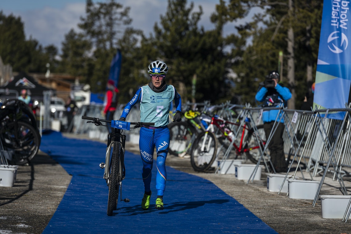 Mondiali di Winter Triathlon di Andorra la delegazione azzurra