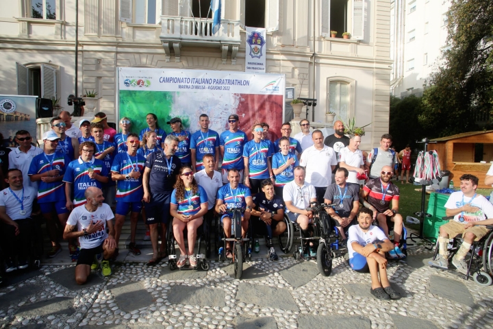 Paratriathlon, tutti i campioni italiani di Marina di Massa 