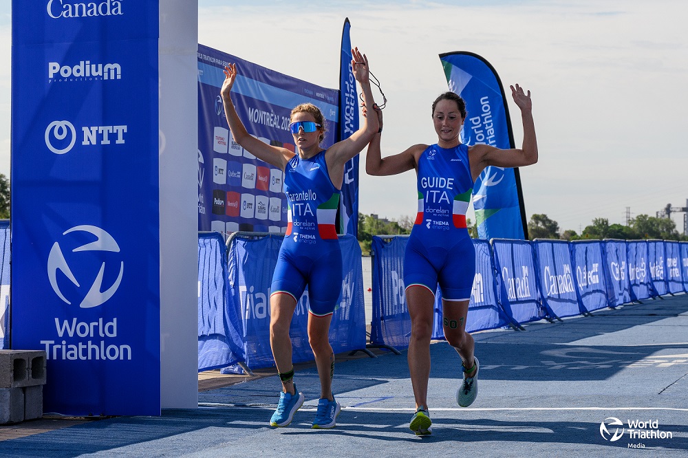 Gli azzurri del Paratriathlon alla World Triathlon Para Series di Swansea