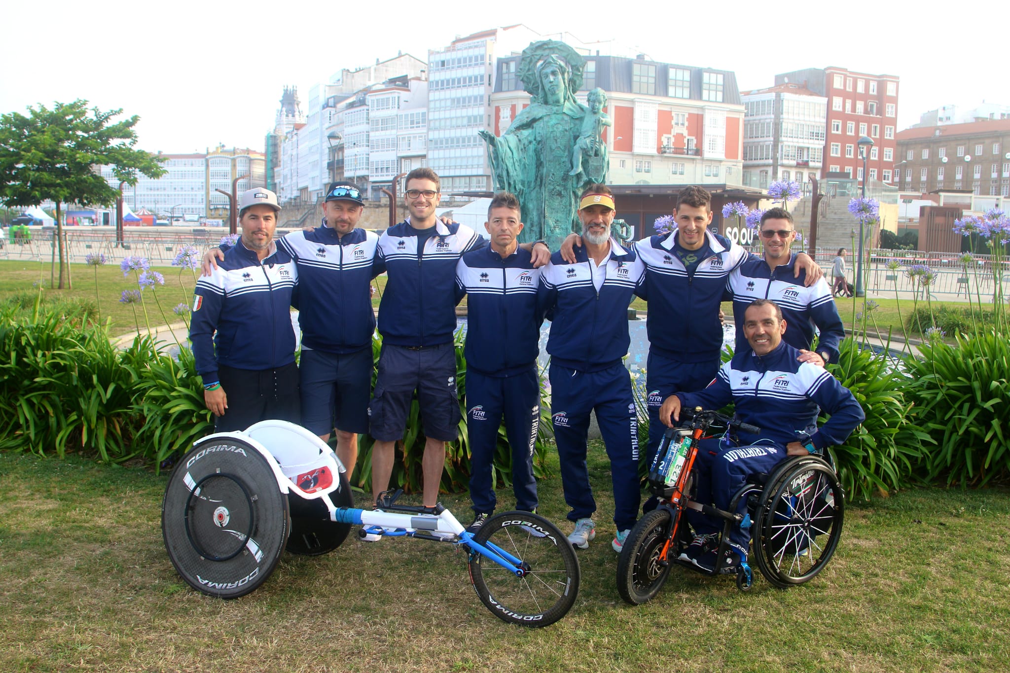 paratriathlon gruppo A Coruna 2022