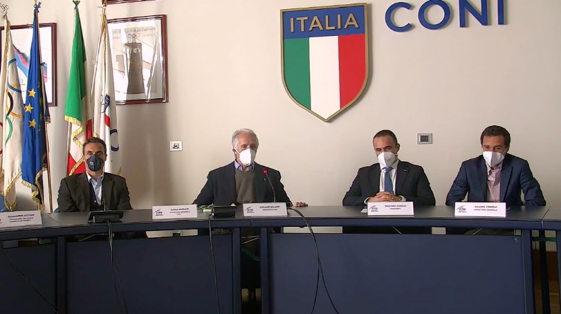 tavolo presentazione quadri tecnici FITRI Sala Giunta del CONI web