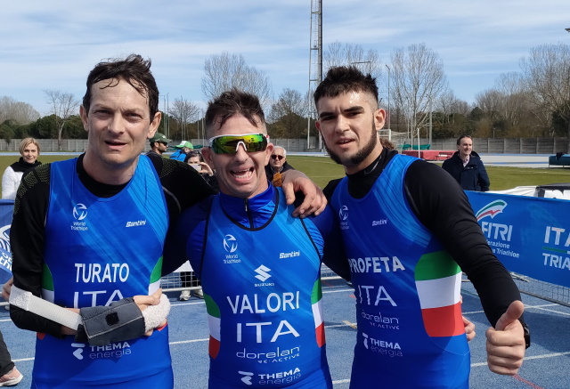 Il Paraduathlon italiano trionfa a Caorle