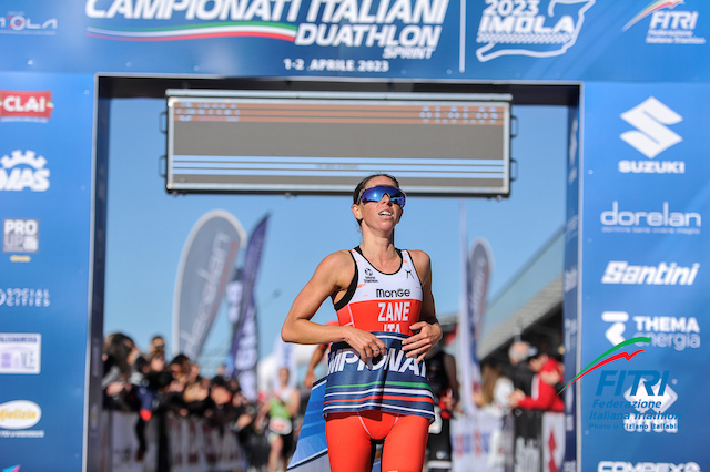 Ilaria Zane campionessa italiana di Duathlon Sprint