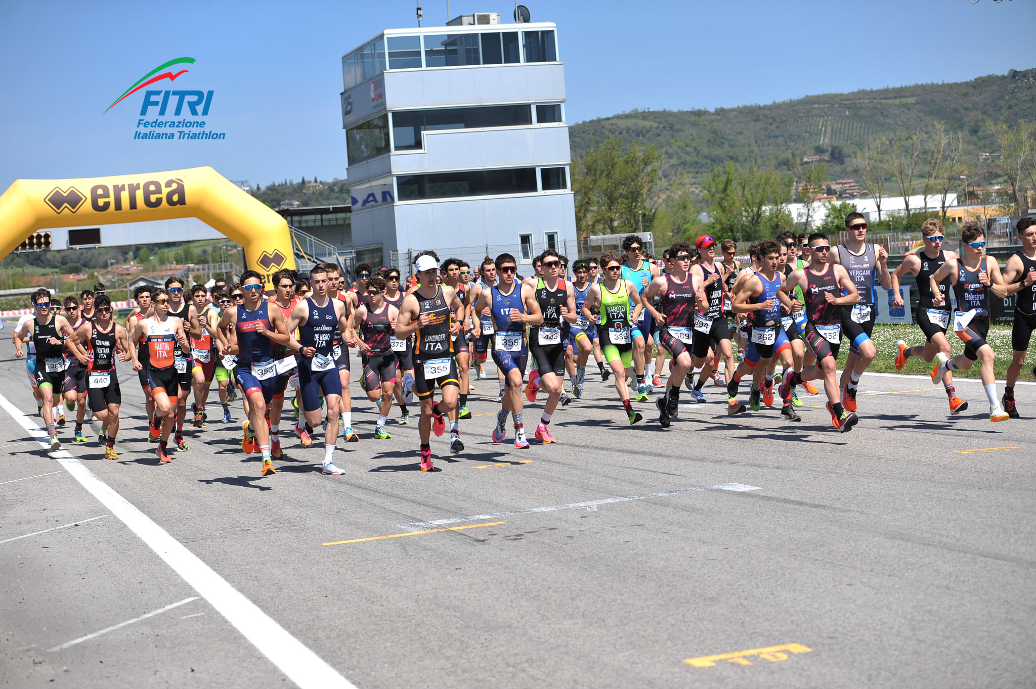 I vincitori dei Campionati Italiani di Duathlon Giovani a Magione