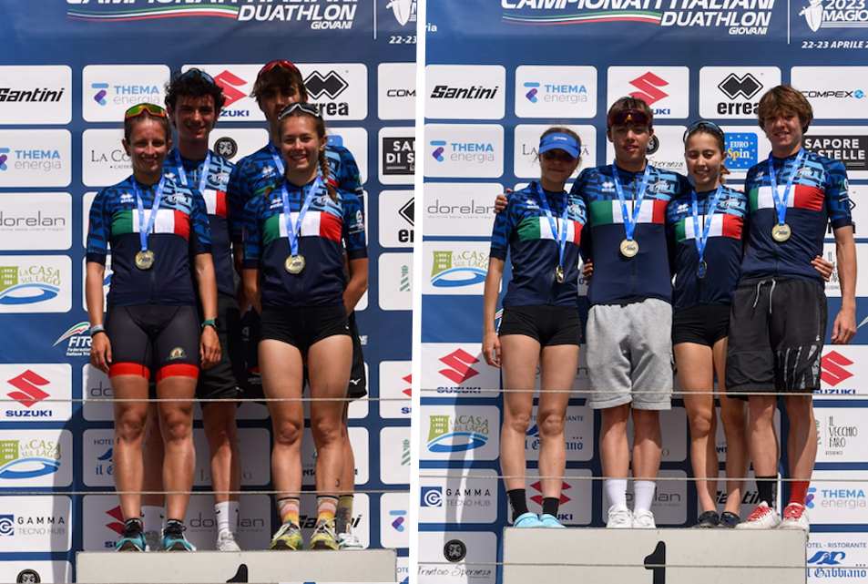 Duathlon Mixed Relay Magione: vincono Cuneo 1198 Junior e CUS Pro Patria Milano Youth