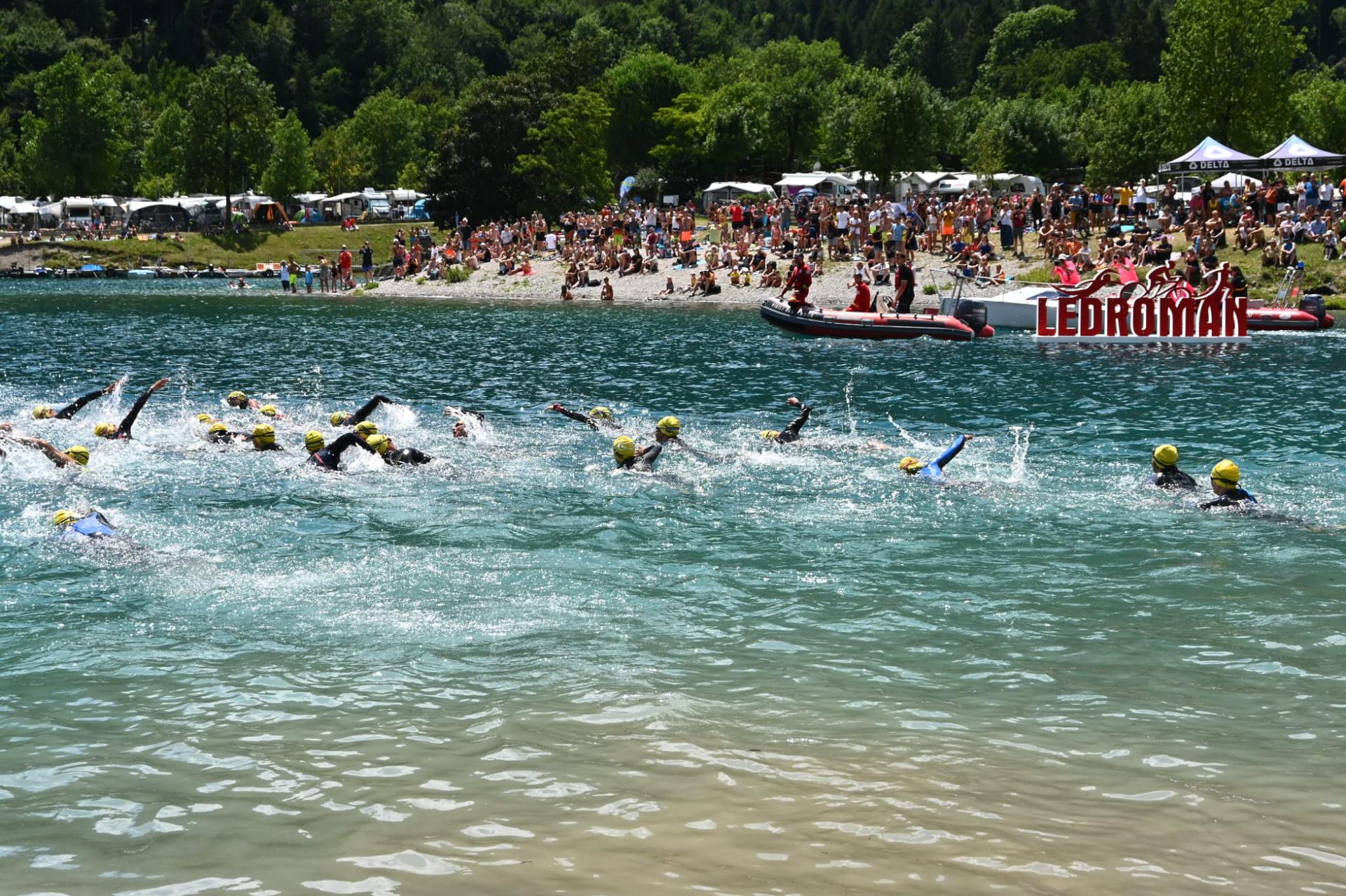 LEDROMAN 2023 è già sold-out: il 9 luglio torna il Triathlon