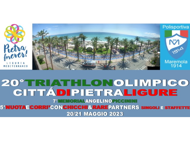 Torna il Triathlon Olimpico di Pietra Ligure