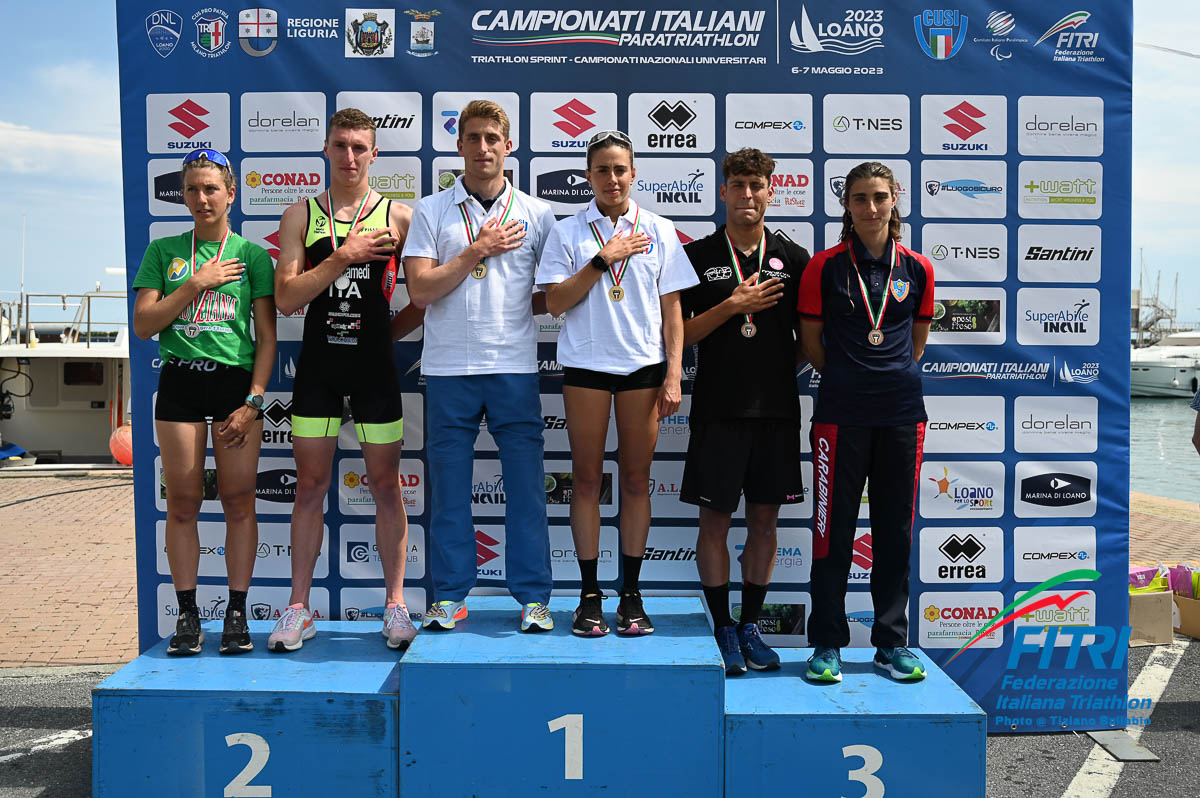 Campionato Nazionale Universitario di Triathlon a Loano: trionfo per Angelini e Mercatelli