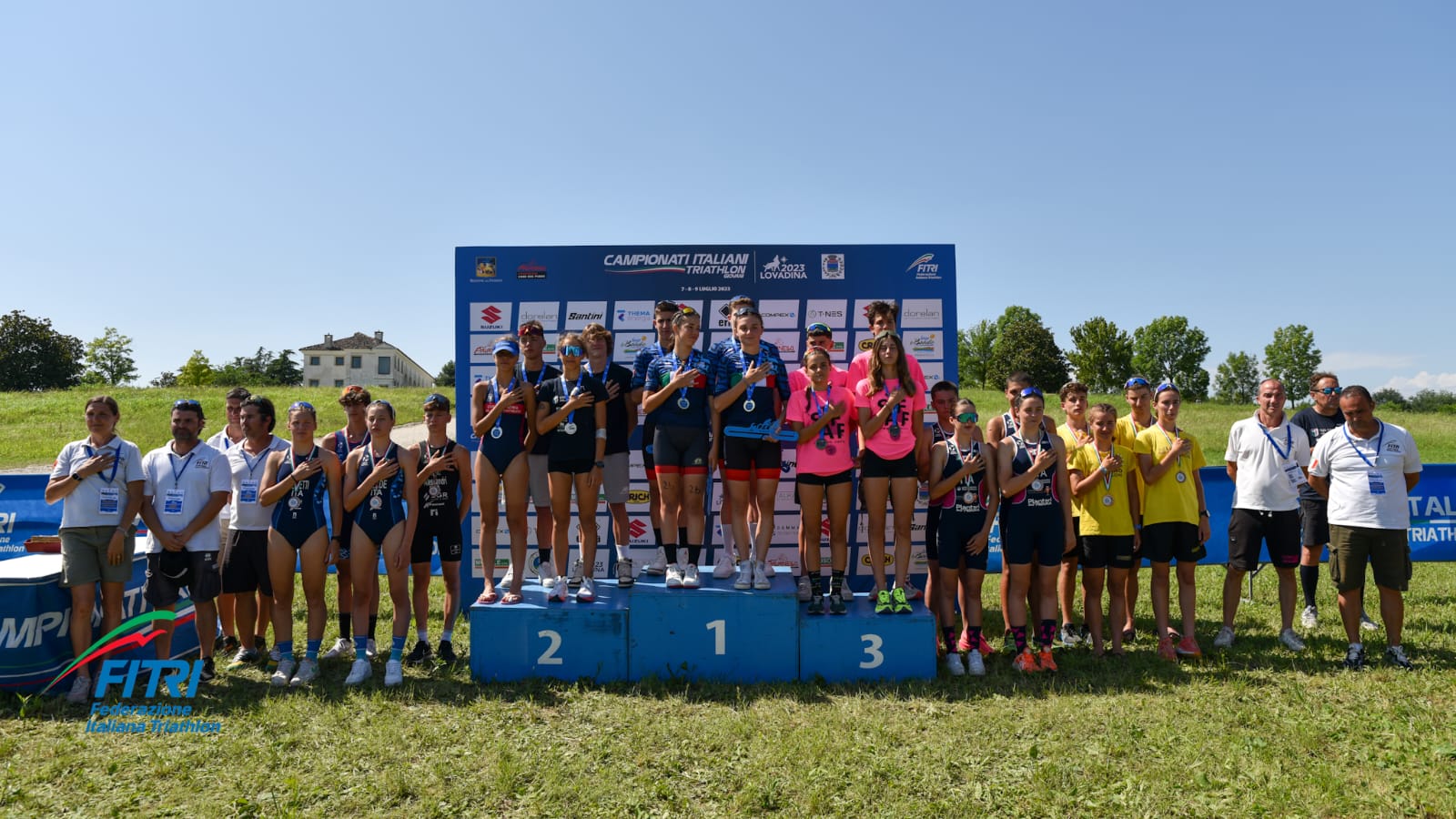 Tripudio Cuneo 1198 vince i Tricolori Mixed Relay Junior e Youth a Lovadina