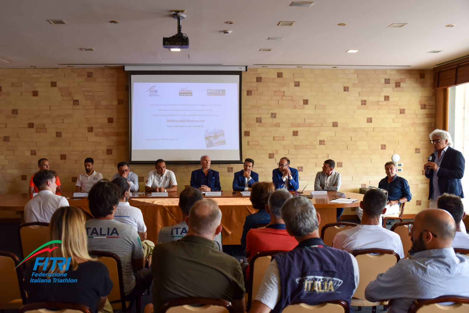 La conferenza stampa apre la tre giorni dei Tricolori di Lovadina