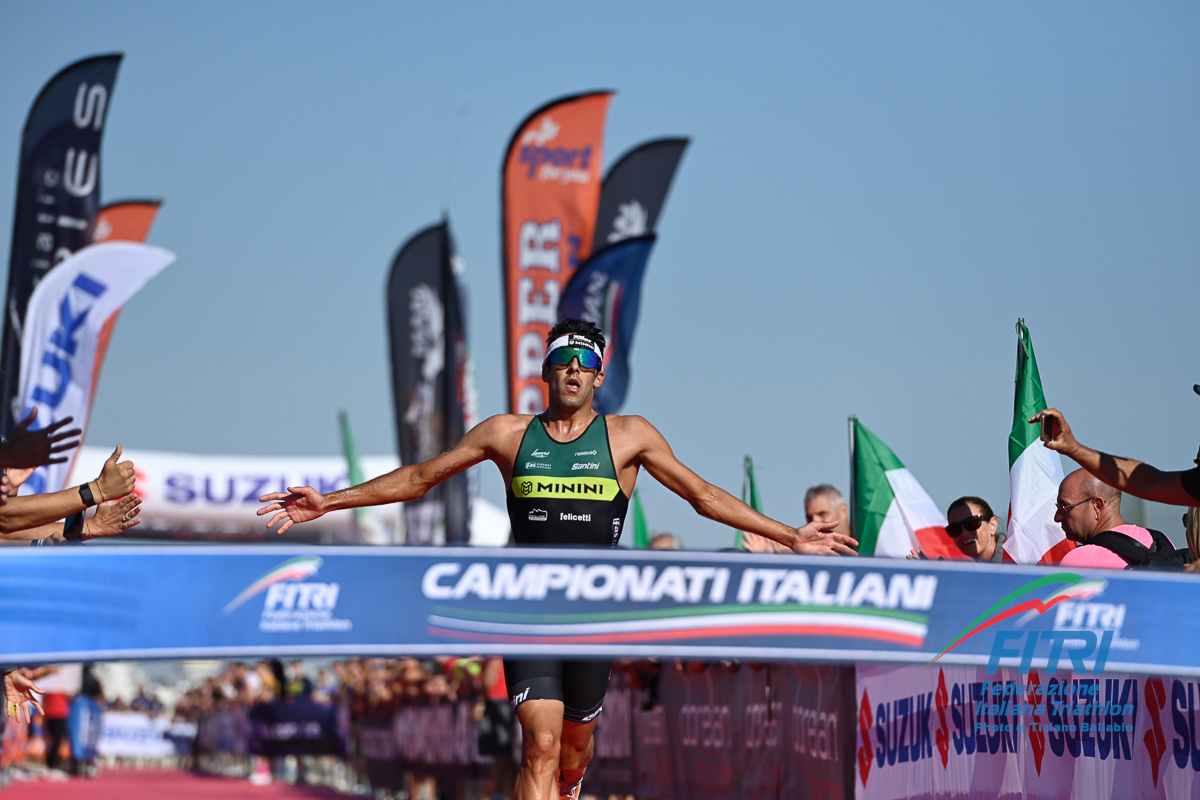 Pozzatti e Steinhauser trionfano ai Tricolori di Triathlon Sprint a Cervia