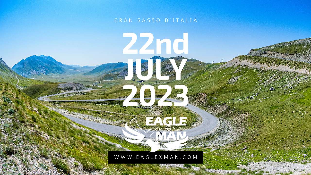 Il Gran Sasso d'Italia  e la magia di eagleXman extreme triathlon 2023:  briefing, percorsi, start list