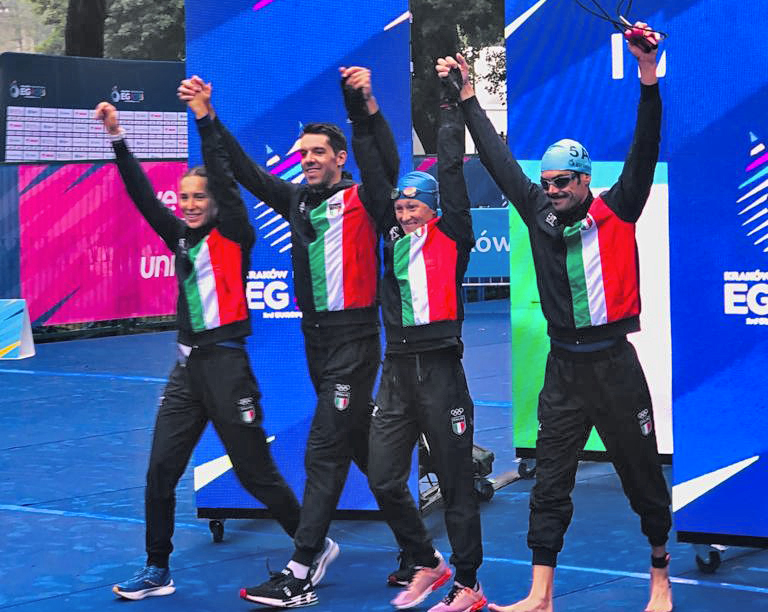 Mixed Relay European Games: Italia con Sarzilla, Steinhauser, Pozzatti e Prestia chiude sesta