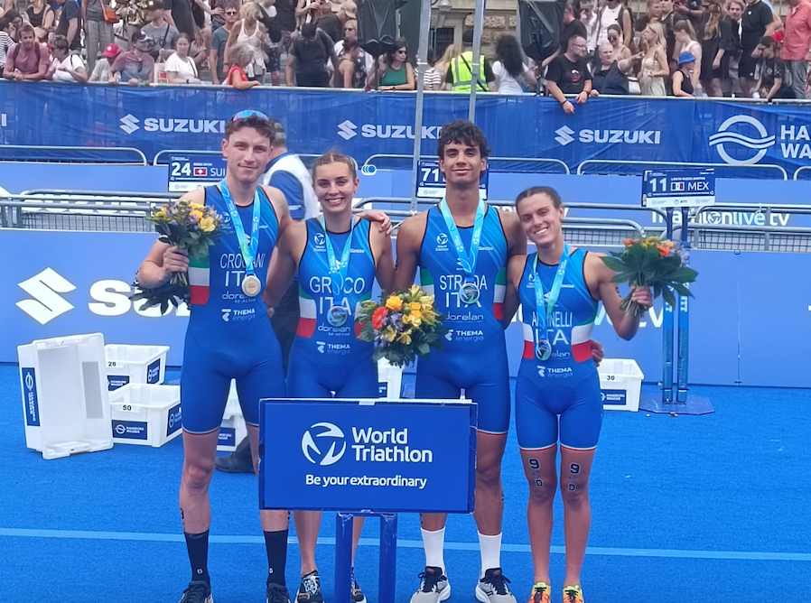 L'Italia è Vice Campione del Mondo Mixed Relay U23-Junior ad Amburgo