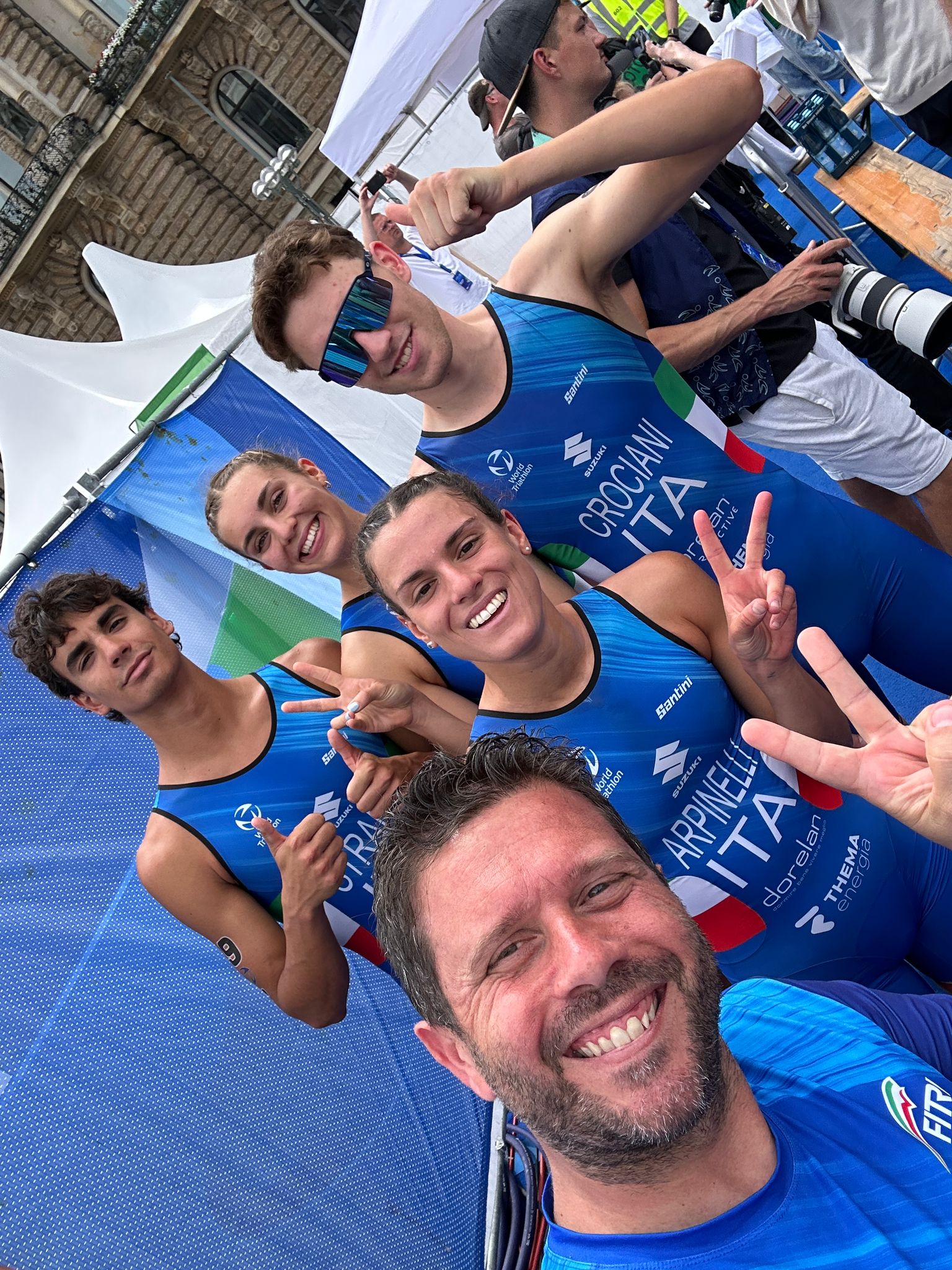 gruppo azzurro mixed relay amburgo