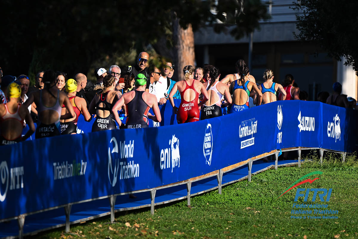 World Triathlon Cup Roma, Steinhauser 7° e Betto 8° 