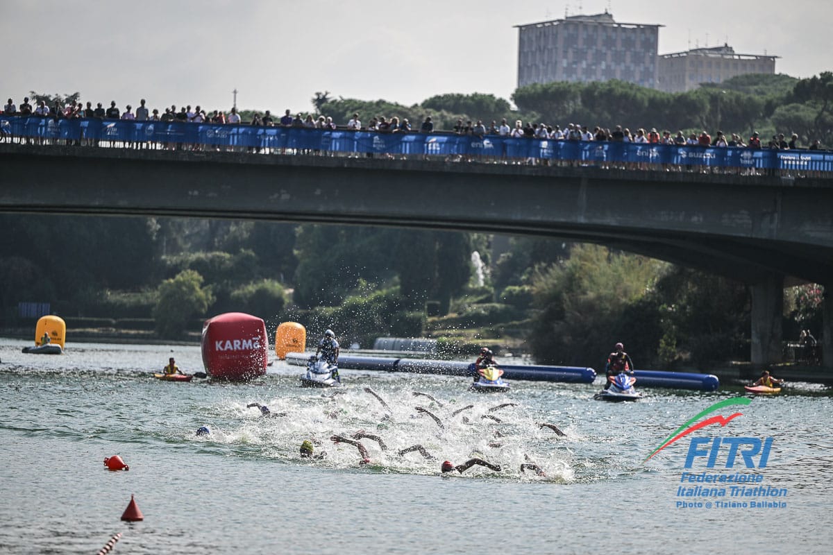 Crociani chiude decimo nella World Triathlon Cup Roma