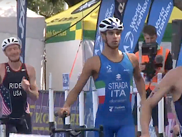 World Triathlon Cup, settimo posto per Strada