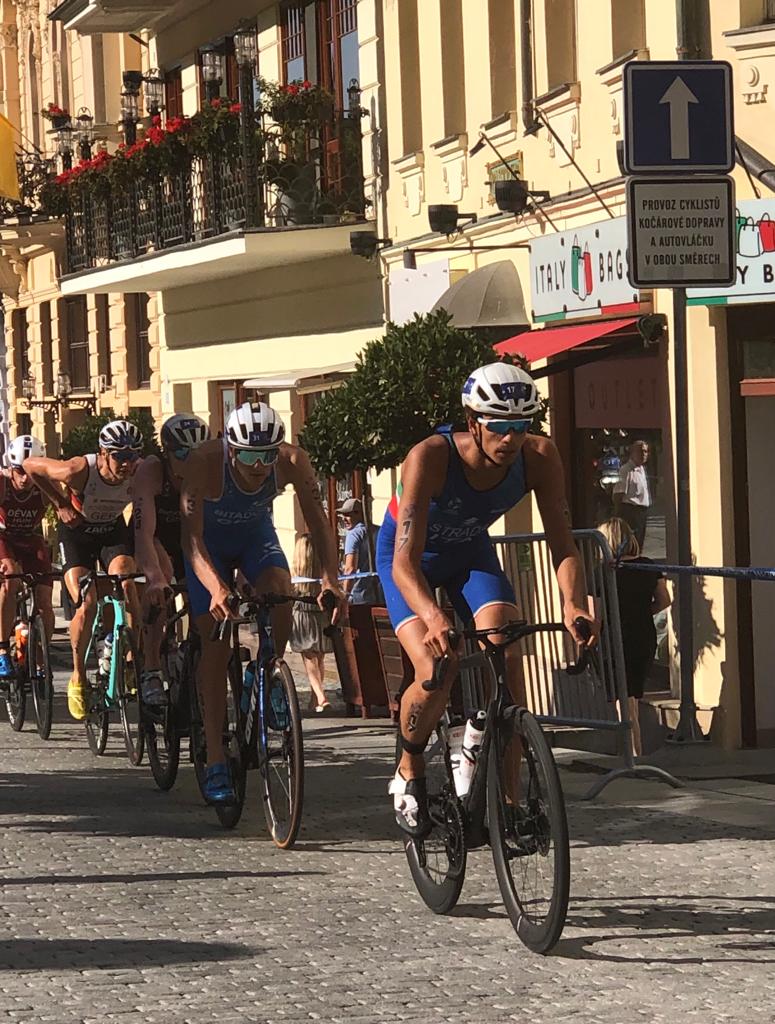 Settimo posto per Nicolò Strada nella World Triathlon Cup Karlovy Vary