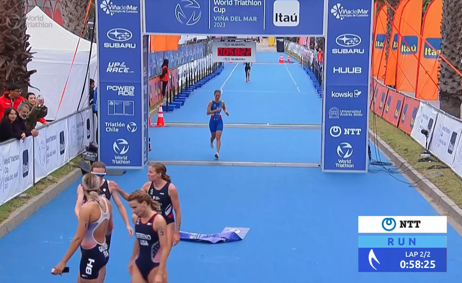 World Triathlon Vina del Mar, quattro azzurri in top ten con 4^ Prestia e 10^ Mallozzi, 9^ Pozzatti e 10^ Crociani