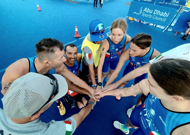 La nazionale di Paratriathlon pronta per Caorle