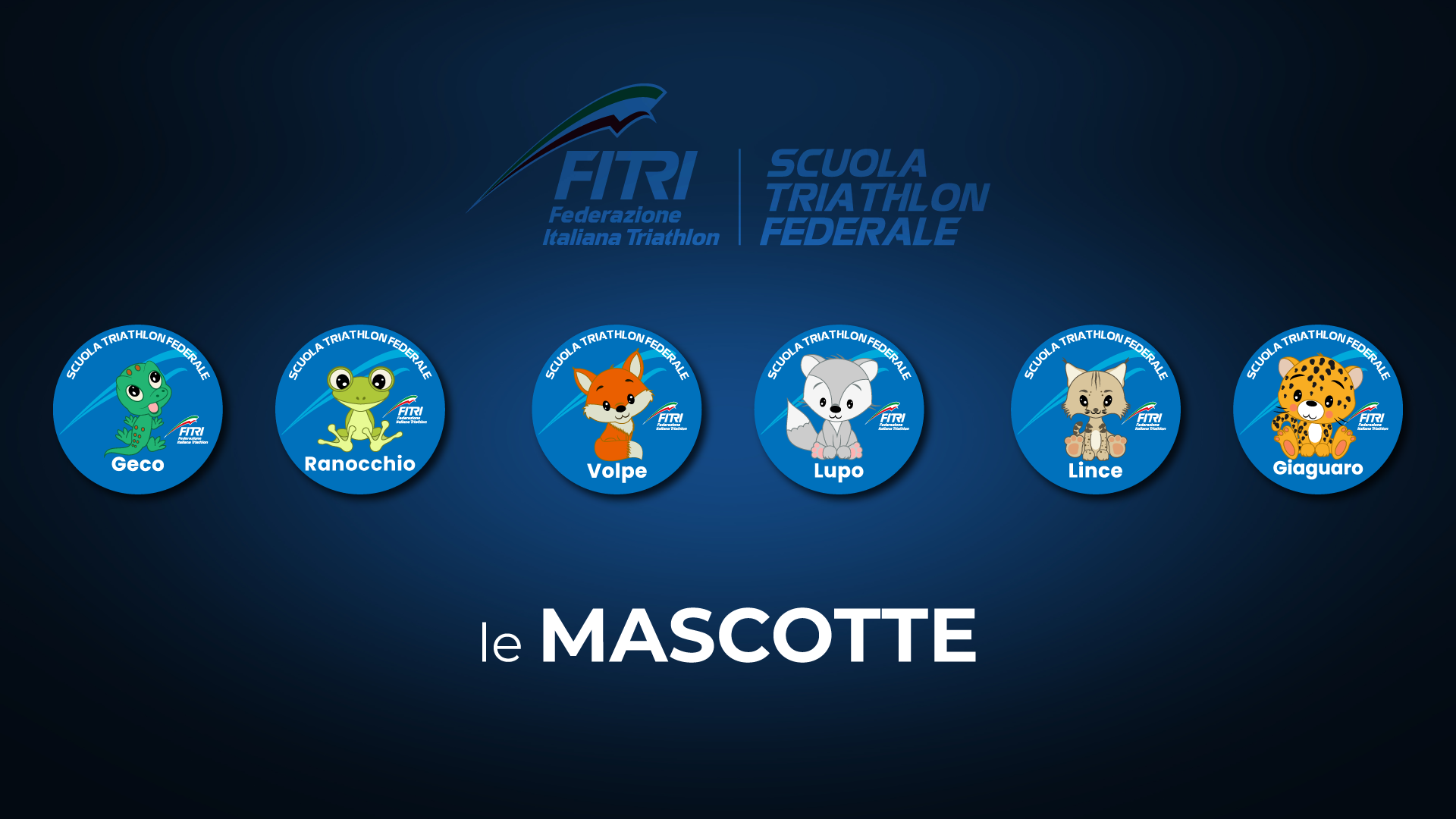 leMASCOTTE Scuola Triathlon Federale