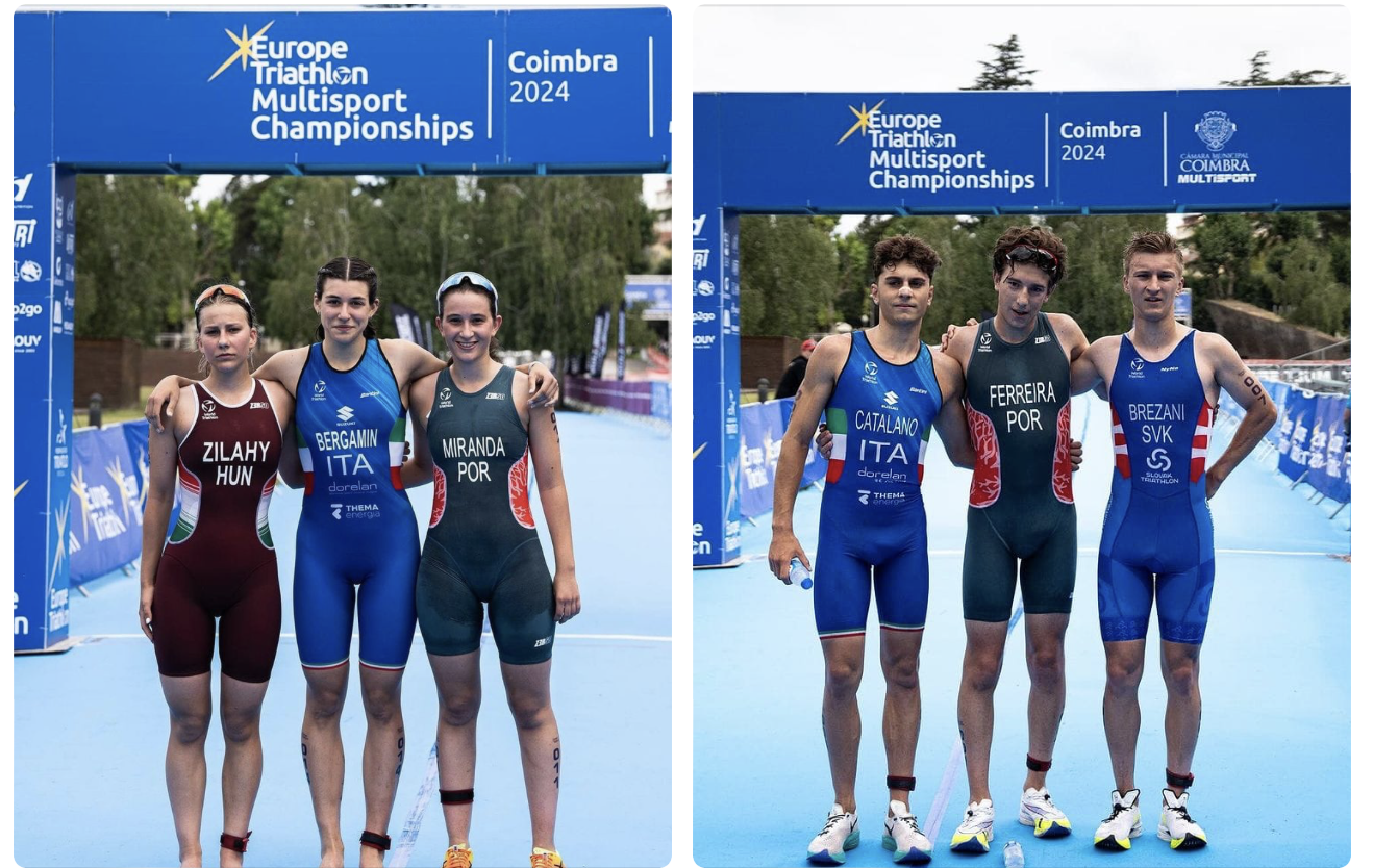 Europe Cross Triathlon Championships Coimbra: un oro e due argenti dagli azzurri