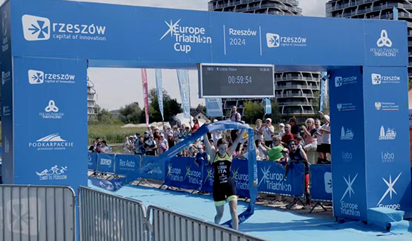 Chiara Lobba vince l'Europe Triathlon Cup Rzeszów 