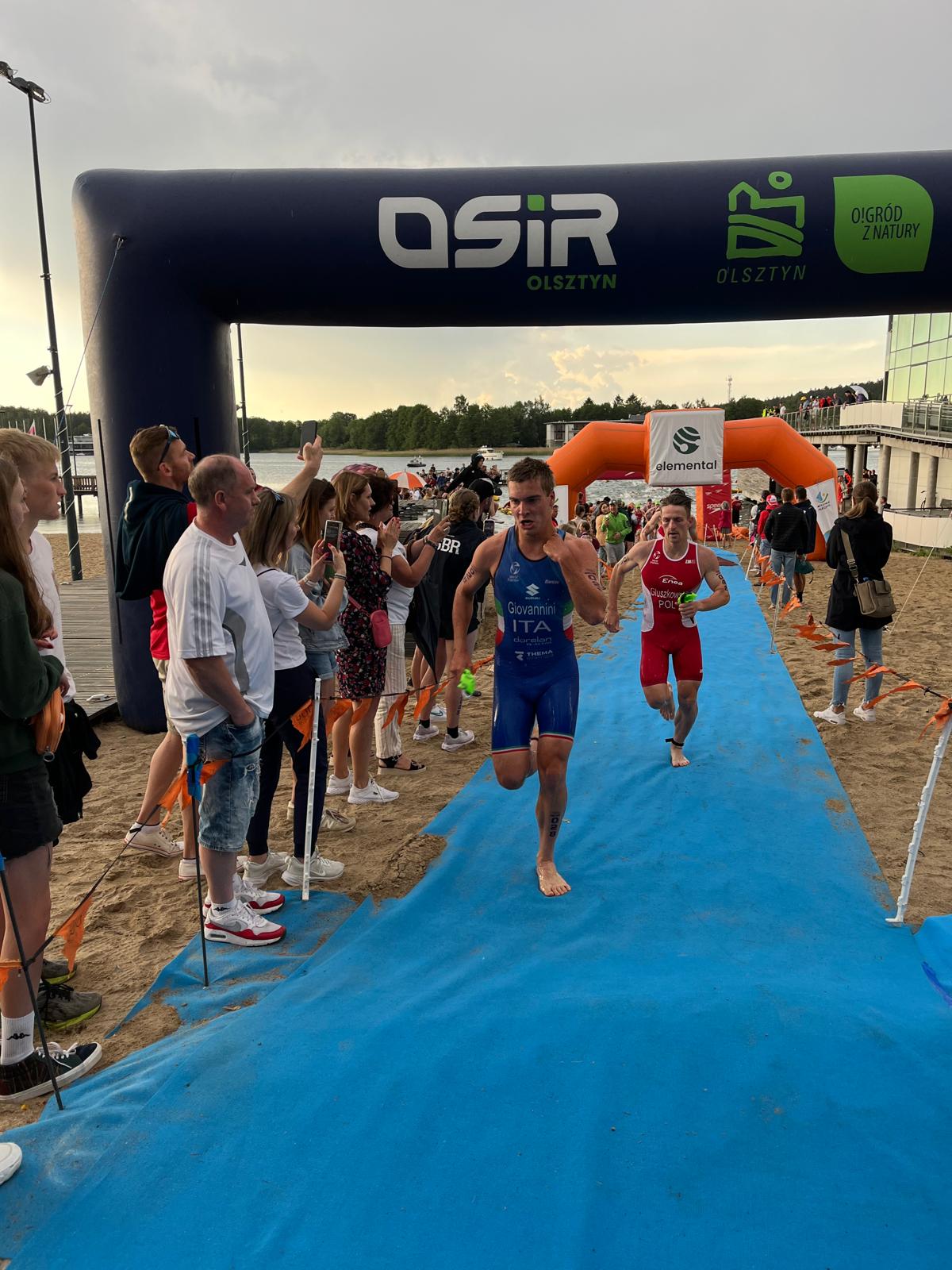 Europe Triathlon Cup Olsztyn: quarto posto per Giovannini