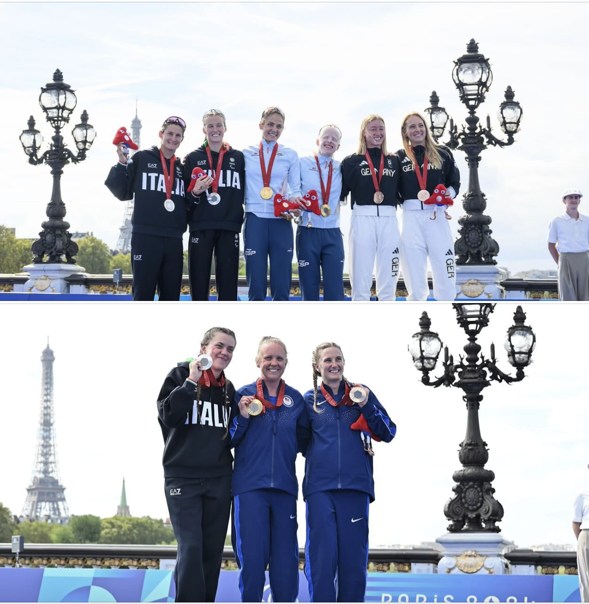 Doppio argento Azzurro ai Giochi Paralimpici di Parigi, i complimenti del Presidente del CIP Pancalli