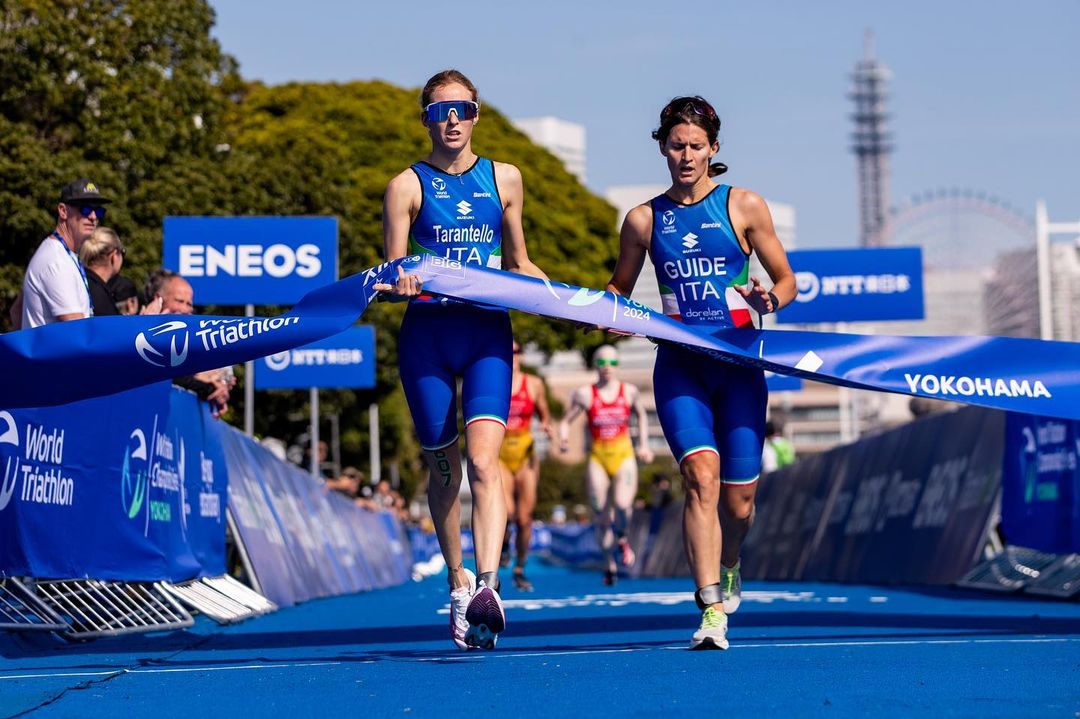 World Triathlon Para Series Yokohama: oro per Tarantello e Visaggi 