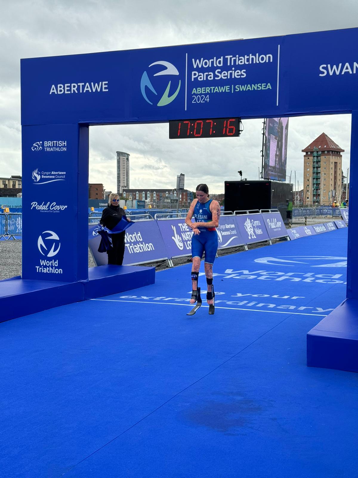 World Triathlon Para Series Swansea: argento Plebani. Tutti i risultati azzurri