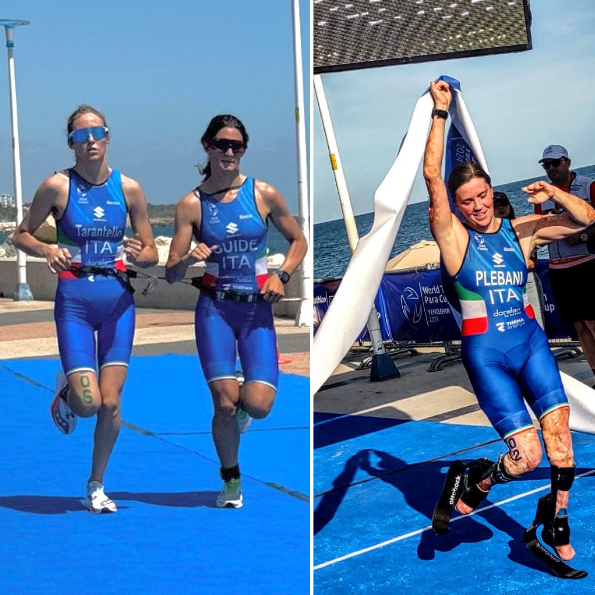 World Triathlon Para Cup Yenisehir: oro per Plebani e Visaggi – Tarantello