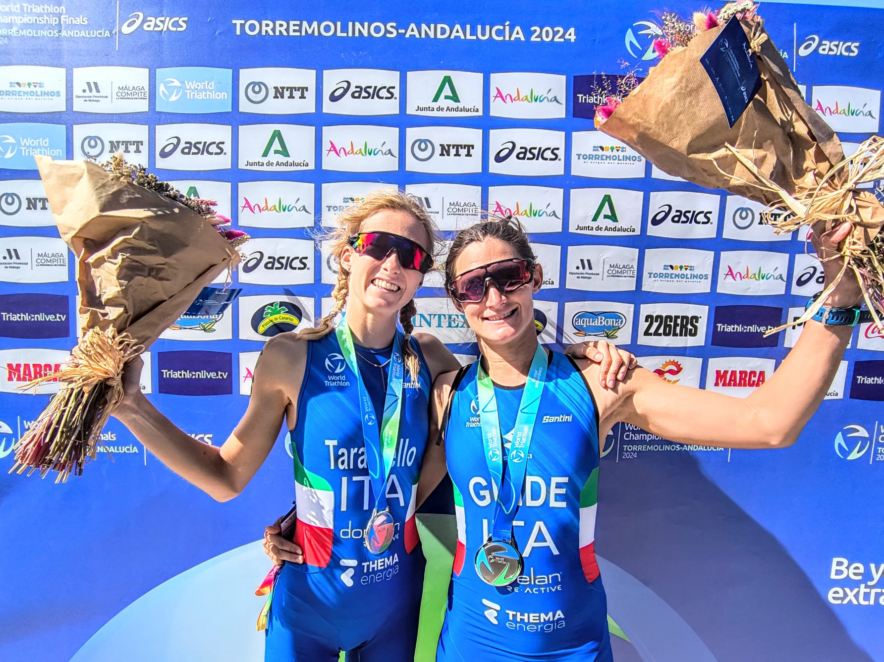 Mondiali Paratriathlon Torremolinos: Tarantello e Visaggi d'argento PTVI
