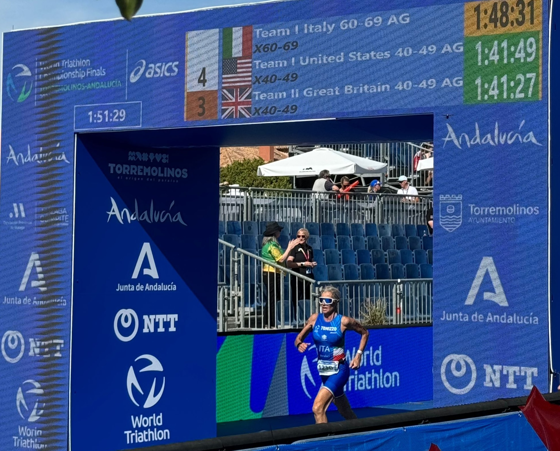 Mondiali Mixed Relay Age Group, Team Italia è oro 60-69